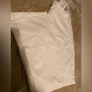 Boyfriend Jeans, 90’s Fit Jeans Style, Cream Color, Low Rise,Ripped Knees Style